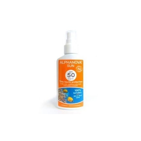 Alphanova Sun Bio Spray Przeciwsłoneczny filtr 50 125ml